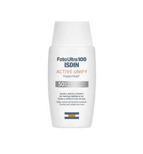 ISDIN Active Unify SPF 50 – Fluide dépigmentant solaire 50 ml