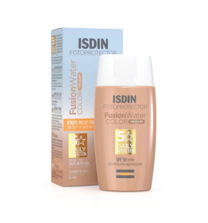 ISDIN Fusion Water Color Medium SPF 50 – Solaire teinté 50 ml