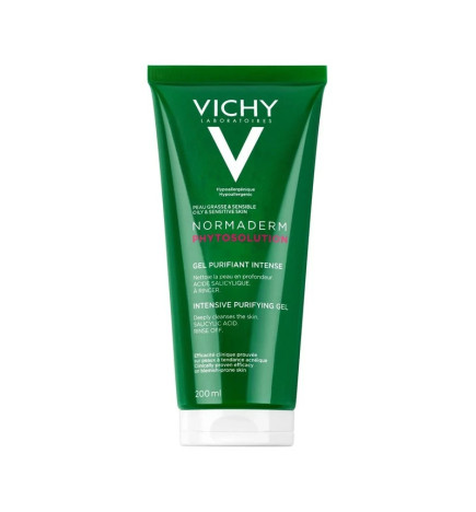 VICHY Normaderm Gel Purifiant – Nettoyant Peaux Grasses 200 ml
