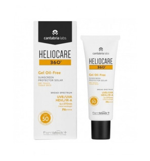 : Heliocare 360 Gel Oil-Free SPF 50+ – Solaire Peaux Grasses 50 ml