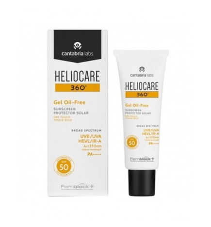 : Heliocare 360 Gel Oil-Free SPF 50+ – Solaire Peaux Grasses 50 ml