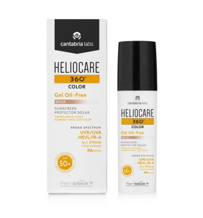 Heliocare 360 Color Beige SPF 50+ – Gel Oil-Free Teinté 50 ml