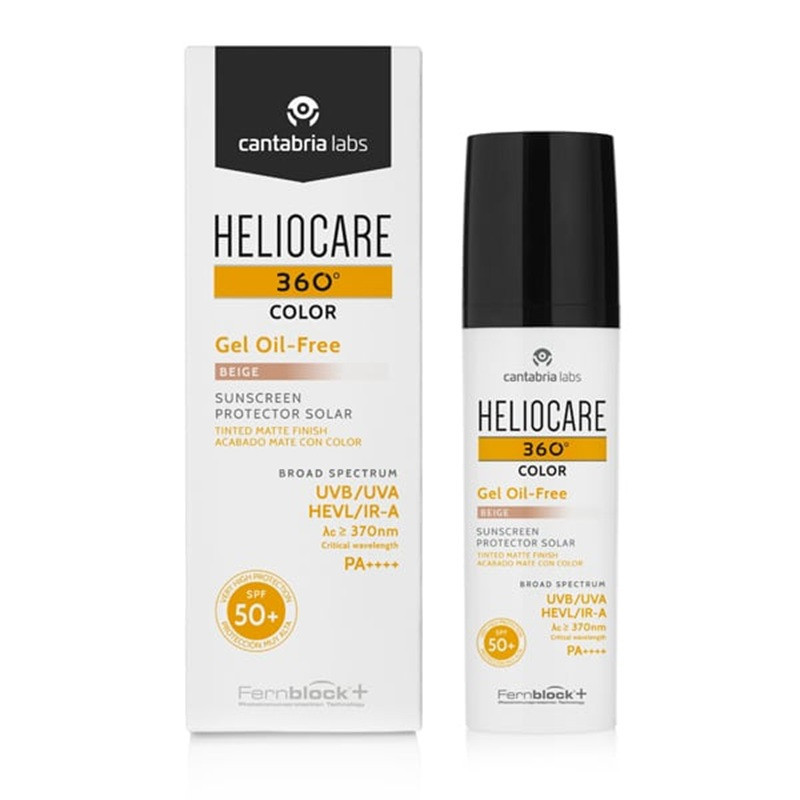 CANTABRIA LABS HELIOCARE 360 GEL OIL-FREE SPF 50+ BEIGE 50ML