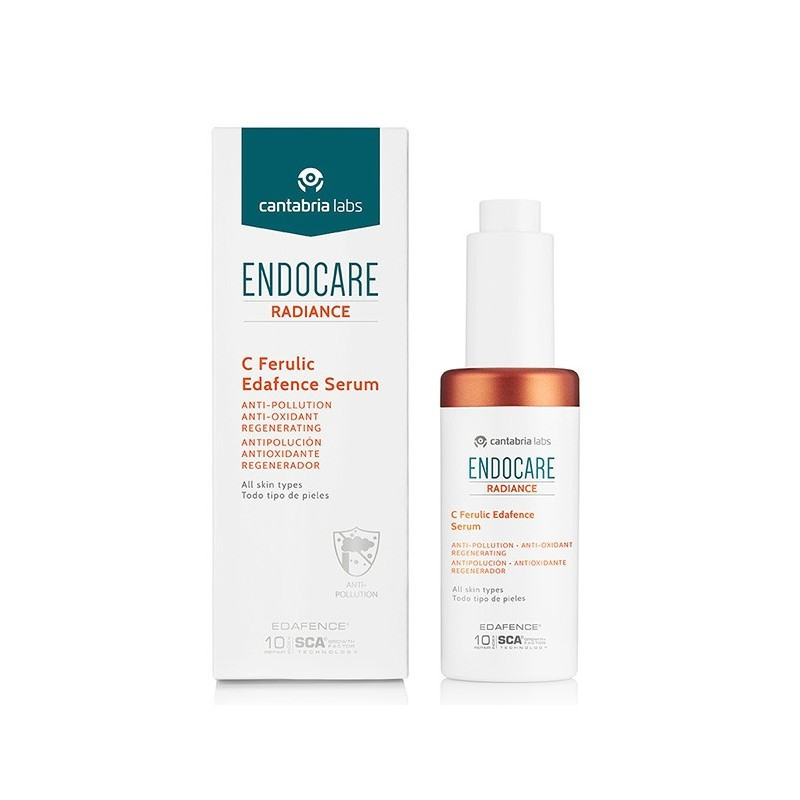CANTABRIA LABS ENDOCARE RADIANCE C FERULIC EDAFENCE SERUM 30ML CANTABRIA LABS ENDOCARE RADIANCE C FERULIC EDAFENCE SERUM 30ML