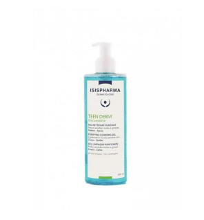 ISISPHARMA Teen Derm Gel Sensitive 250 ml – Nettoyant Peaux Sensibles