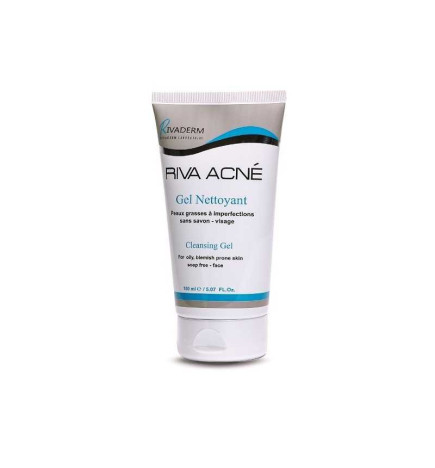 RIVADERM RIVA ACNE – Gel nettoyant visage 150ml | Rivaderm