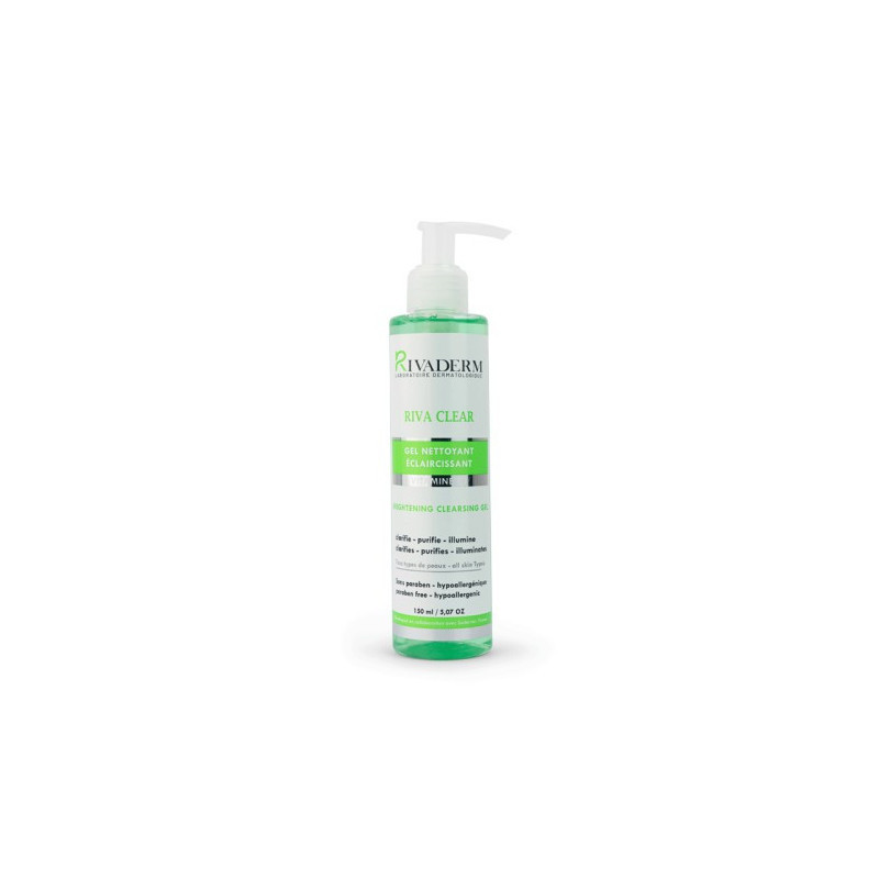RIVADERM RIVA CLEAR GEL NETTOYANT 150ML RIVADERM RIVA CLEAR GEL NETTOYANT 150ML