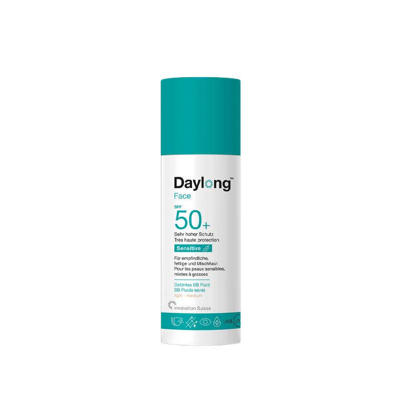 DAYLONG FACE SPF 50+ SENSITIVE BB FLUIDE TEINTE 50ML DAYLONG FACE SPF 50+ SENSITIVE BB FLUIDE TEINTE 50ML
