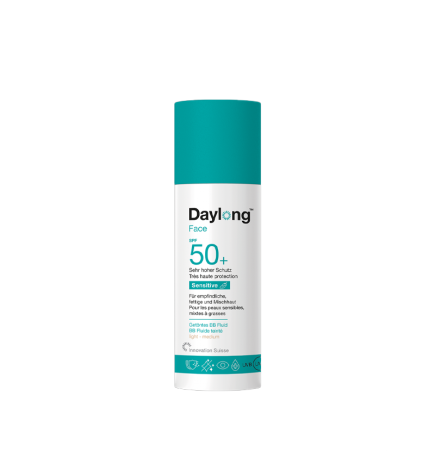 DAYLONG FACE SPF 50+ BB Teinté – Solaire Peaux Sensibles | Galderma