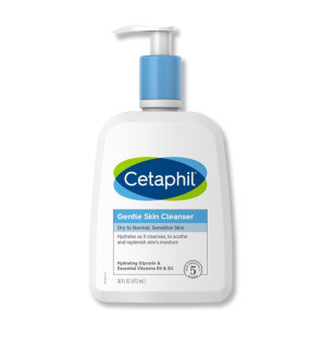 CETAPHIL Gentle Skin Cleanser – Nettoyant Doux 500 ml | Peaux Sensibles