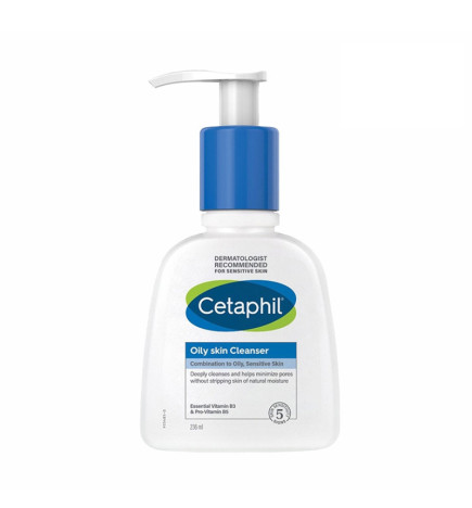 CETAPHIL Oily Skin Cleanser – Nettoyant Visage Peau Grasse | 236 ml