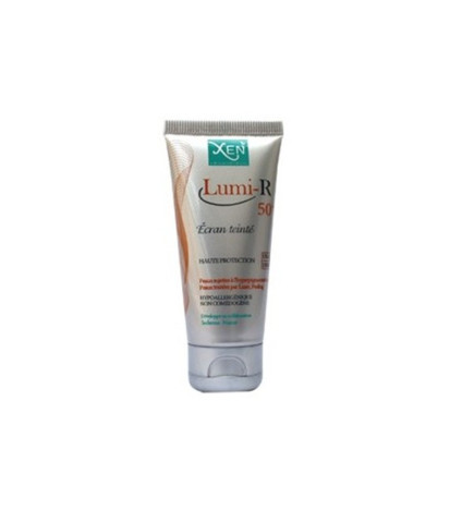 XEN Lumi-R Écran Teinté SPF50+ 50g | Protection Solaire & Éclaircissant Peaux Sensibles