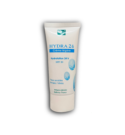 XEN Hydra 24 Crème Légère SPF20 50g | Hydratation 24H & Protection UV Peaux Normales à Mixtes
