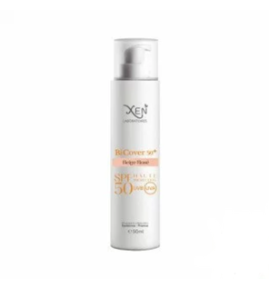 XEN Bi Cover Écran Teinté SPF50+ 50 ml | Protection Solaire Teintée Beige Rosé