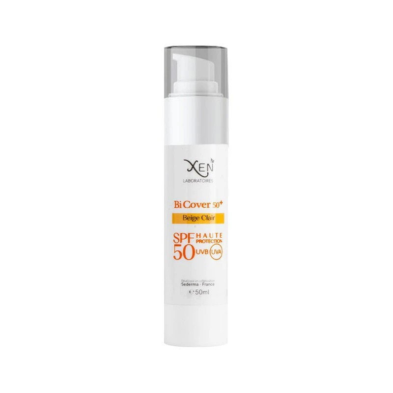XEN BICOVER 50+  BEIGE CLAIR  50ML