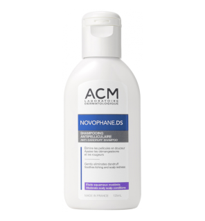 ACM Novophane DS Shampooing Antipelliculaire 125 ml | Traitement Pellicules Modérées