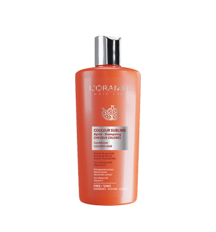 L'ORAMEL Après-Shampoing Cheveux Colorés 300 ml | Soin Protecteur de Couleur