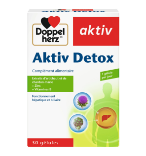 AKTIV C.A DÉTOX – Plantes dépuratives – 30 gélules