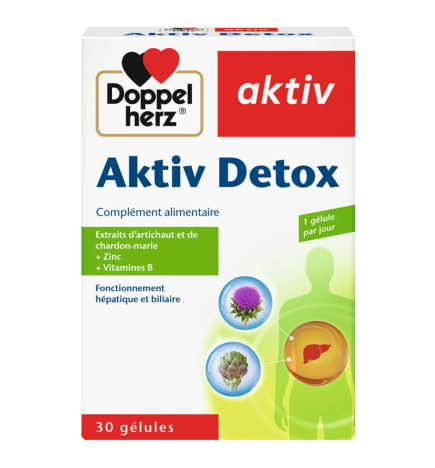 AKTIV C.A DÉTOX – Plantes dépuratives – 30 gélules