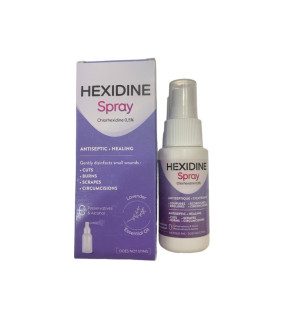 Hexidine Spray Antiseptique 50 ml | Désinfection Buccale