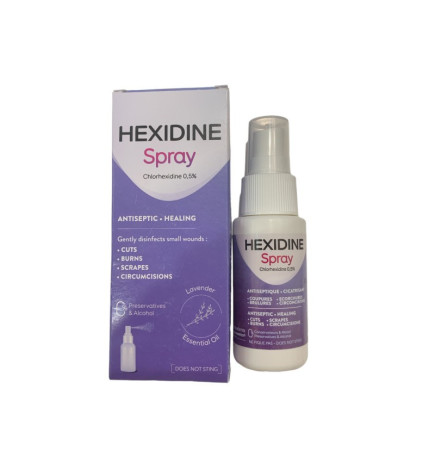 Hexidine Spray Antiseptique 50 ml | Désinfection Buccale