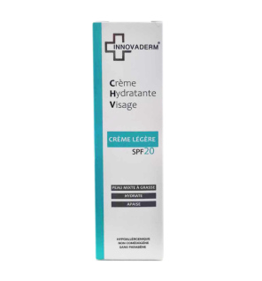 INNOVADERM Crème Légère SPF20 – Hydratante visage 50ML