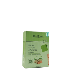 Savon BIO ORIENT à l'huile d'amande amère – 90g | Soin doux naturel
