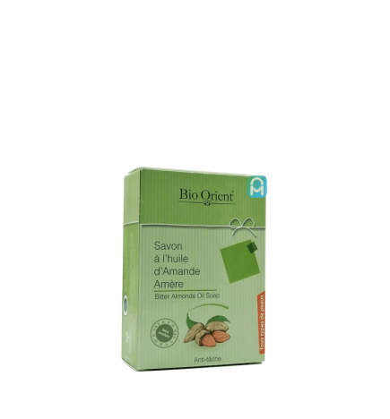 Savon BIO ORIENT à l'huile d'amande amère – 90g | Soin doux naturel