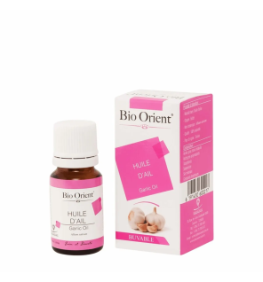 BIO ORIENT Huile d'ail buvable – 10ml | Santé cardiovasculaire & immunité