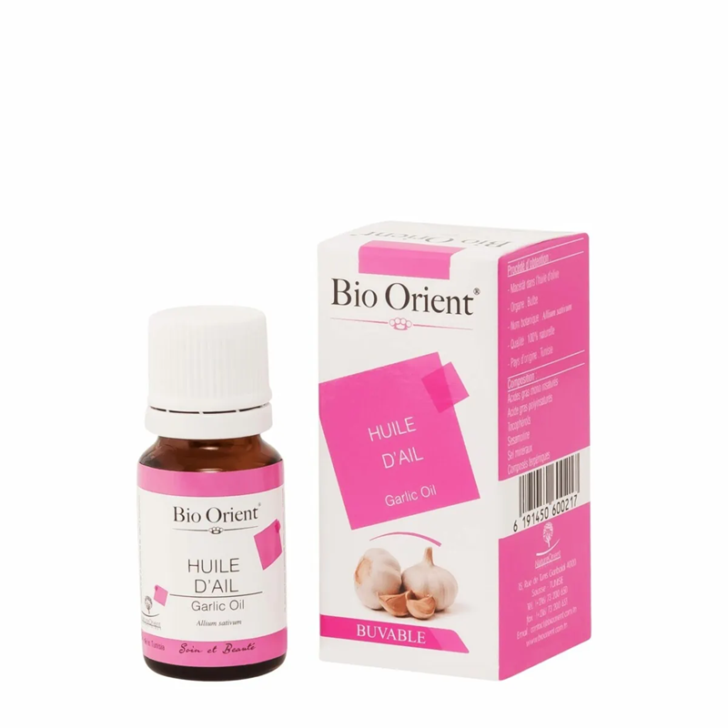 BIO ORIENT HUILE D'AIL BUVABLE 10ML BIO ORIENT HUILE D'AIL BUVABLE 10ML