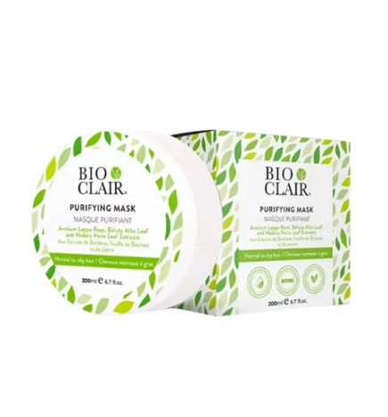 BIO CLAIR MASQUE PURIFIANT 200ML – Soin Cuir Chevelu Gras et Sensible