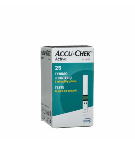 ACCU-CHEK BANDELETTE BT 25