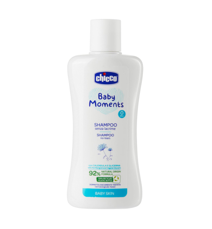 Chicco Baby Moments Shampooing Bébé 200 ml – Sans larmes & Calendula