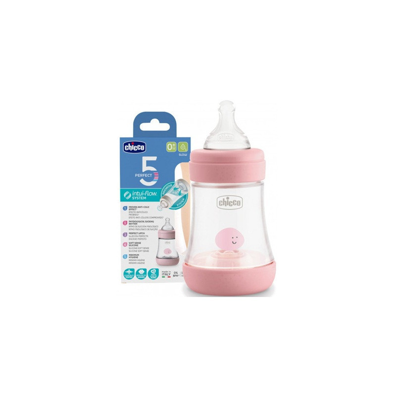 CHIC.BIB EN PLASTIQUE PERFECT 150 ML GIRL ANTI COLIQUE CHIC.BIB EN PLASTIQUE PERFECT 150 ML GIRL ANTI COLIQUE