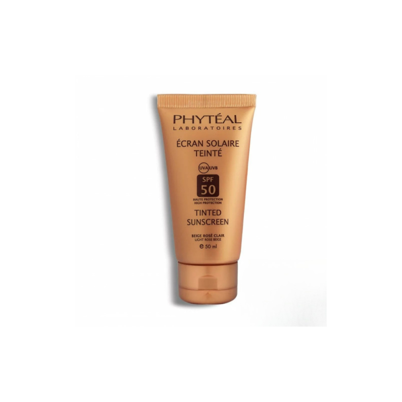 PHYTEAL ECRAN SOLAIRE TEINTE BEIGE ROSE 02 50ML