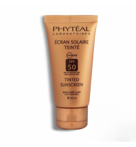 PHYTEAL ECRAN SOLAIRE TEINTE BEIGE ROSE 02 50ML
