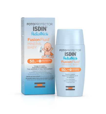ISDIN Fusion Fluid Mineral Baby SPF 50+ 50 ml | ISDIN