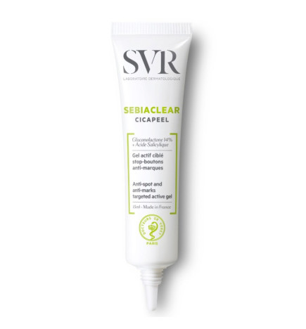 SVR Sebiaclear Cicapeel 15ml – Gel SOS Anti-boutons