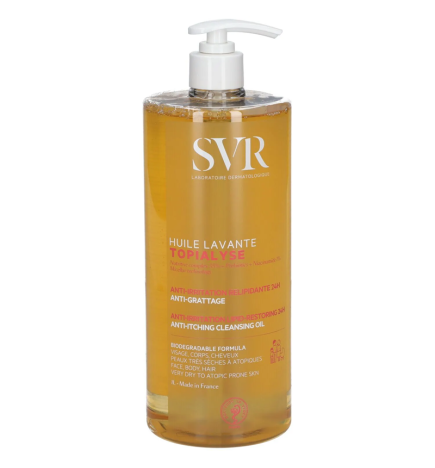 SVR Topialyse Huile Lavante 1L – Soin relipidant doux