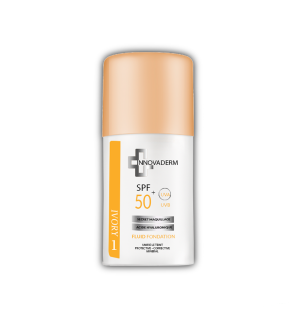 Cinnovaderm SPF50+ Fondation 01 – Fond de teint solaire